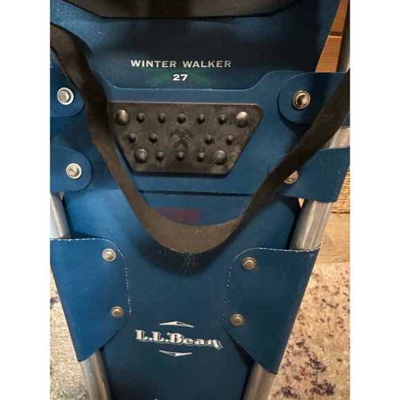 L.L. BEAN WINTER WALKER 27 SNOW SHOES BY TUBBS Snowshoes set PAIR  EUC - Picture 4 of 5